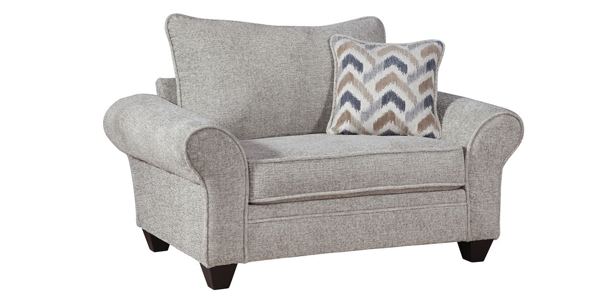 Abilene Beige Chair 1/2