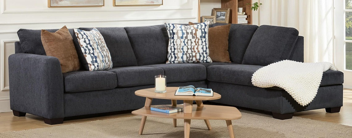 Finley Charcoal Sectional
