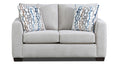 Finley Parchment Loveseat