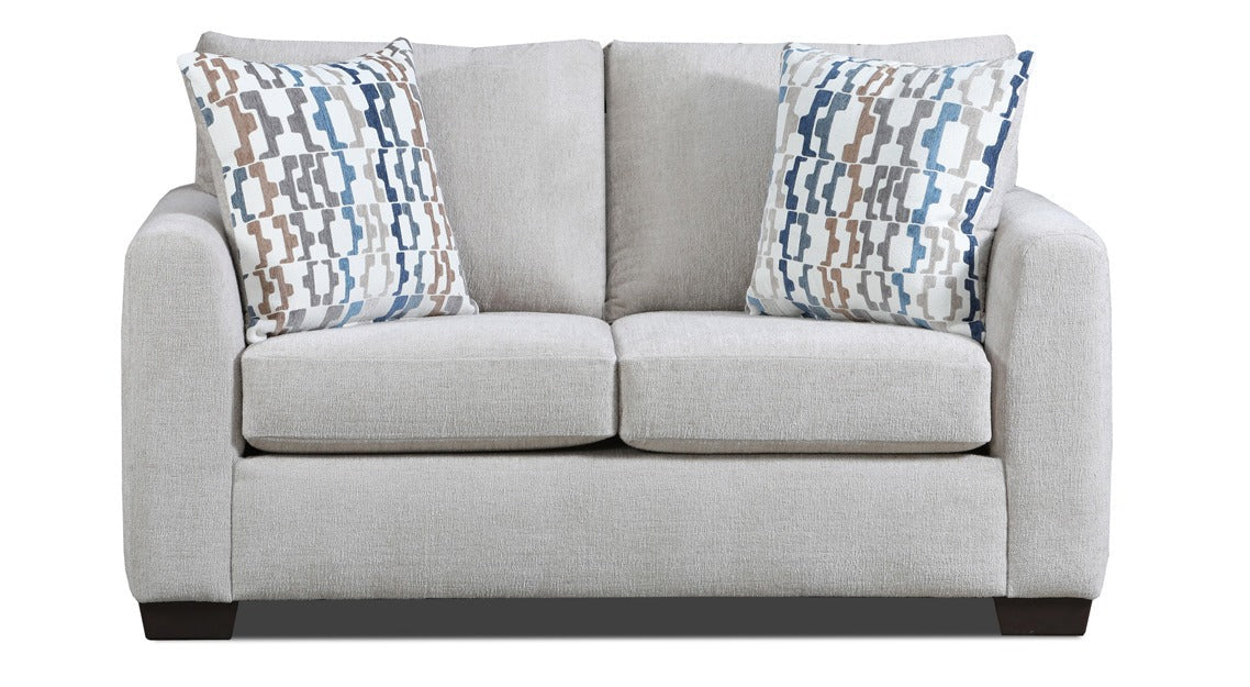 Finley Parchment Loveseat