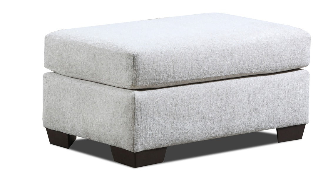Finley Parchment Ottoman