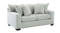 Cloud Silver Loveseat