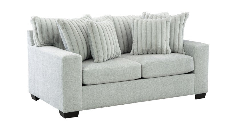 Cloud Silver Loveseat