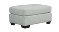 Cloud Silver Ottoman