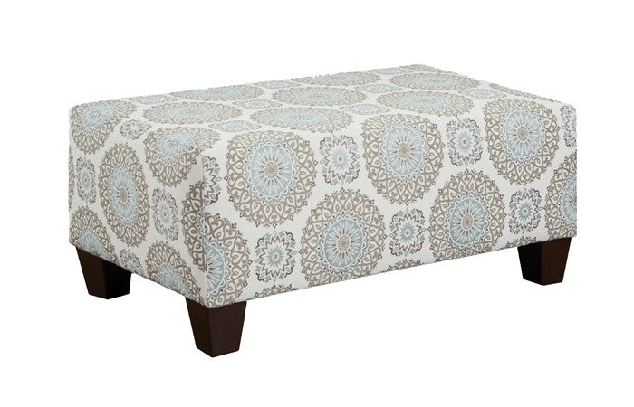 Charisma Linen Ottoman