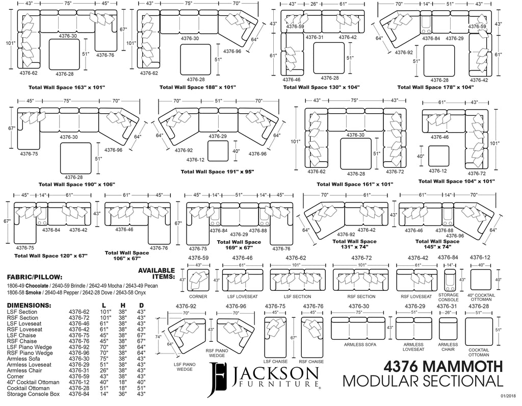 Mammoth Smoke Sectional