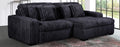 Presley Black Sectional