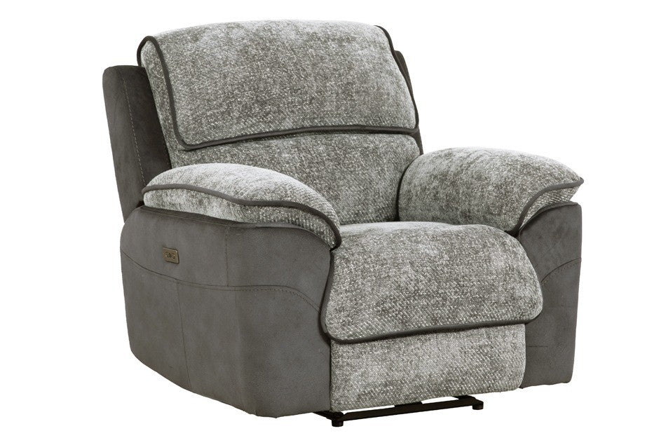 Paris Brown Charcoal Recliner