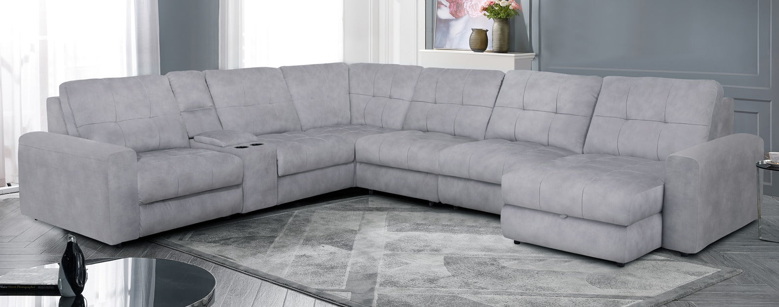 Amira Latte Sectional