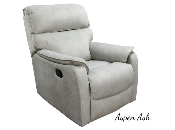 Aspen Ash Swivel Glider Recliner
