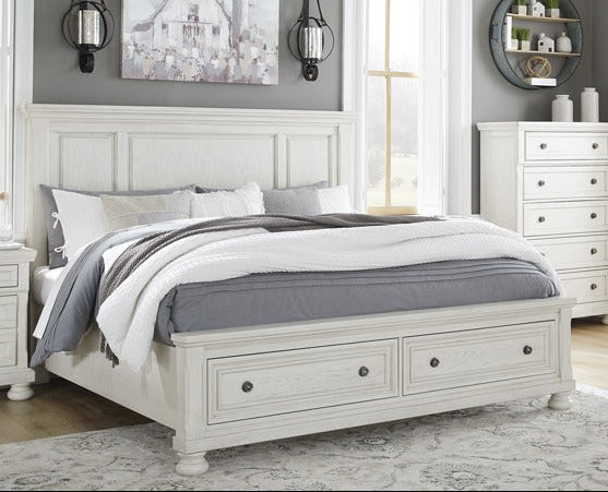 Richfield White Bed