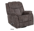 Calgary Mink Swivel Recliner