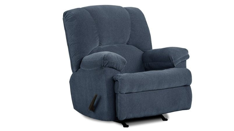 Cassian Indigo Recliner