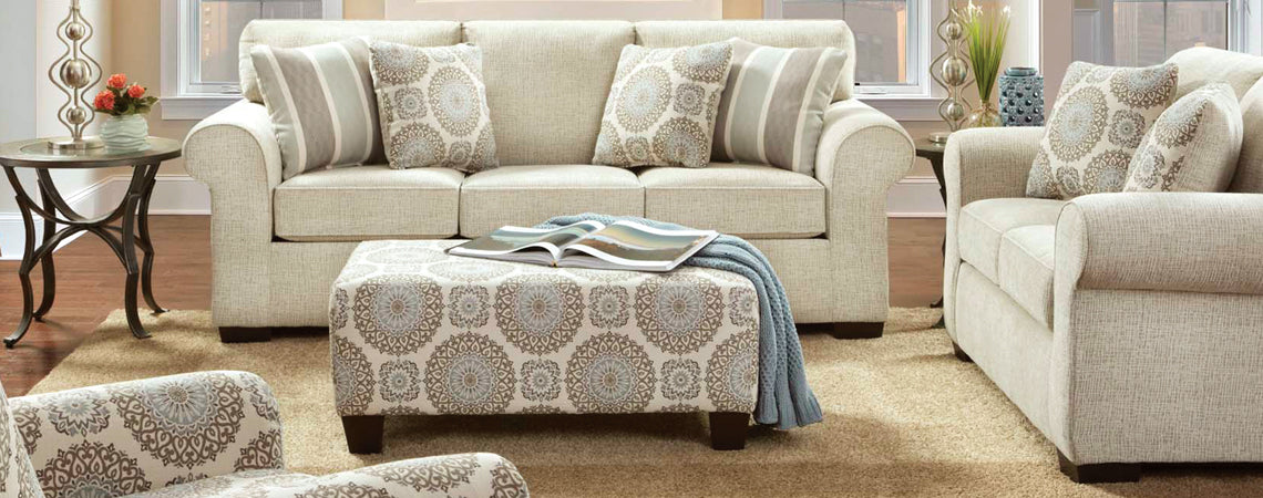 Charisma Linen Sofa