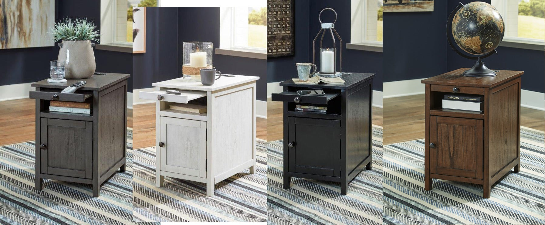Claypool Chairside Table