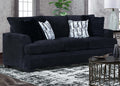 Derelly Black Sofa