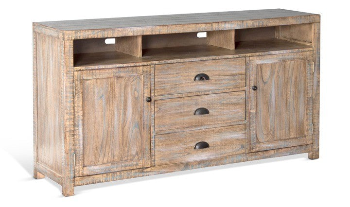 Weathered Brown TV Stand