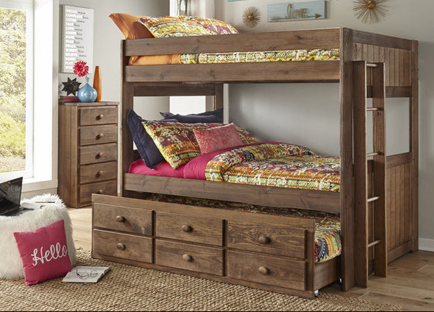 Full Chestnut Bunkbed