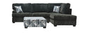 Galactic Charcoal Sectional