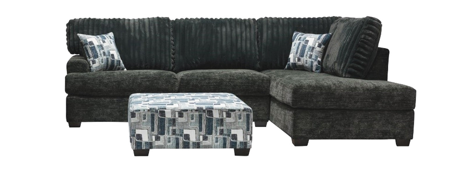 Galactic Charcoal Sectional