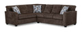 Galen Chocolate Sectional