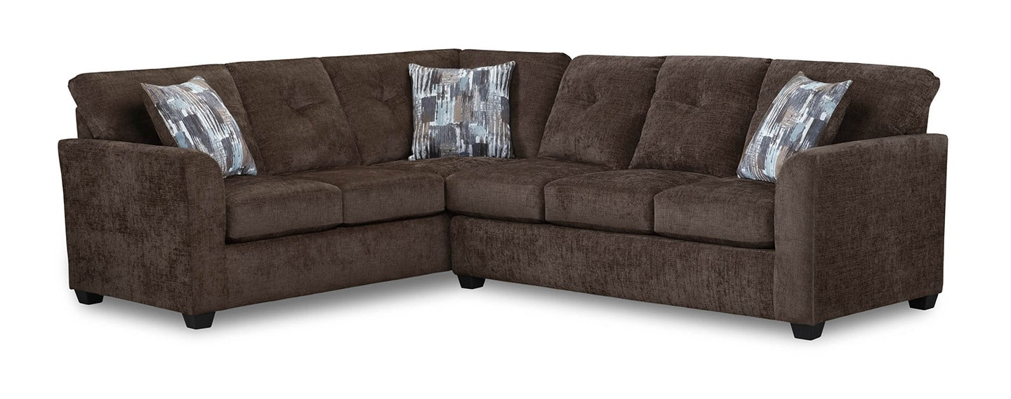 Galen Chocolate Sectional