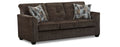 Galen Chocolate Loveseat
