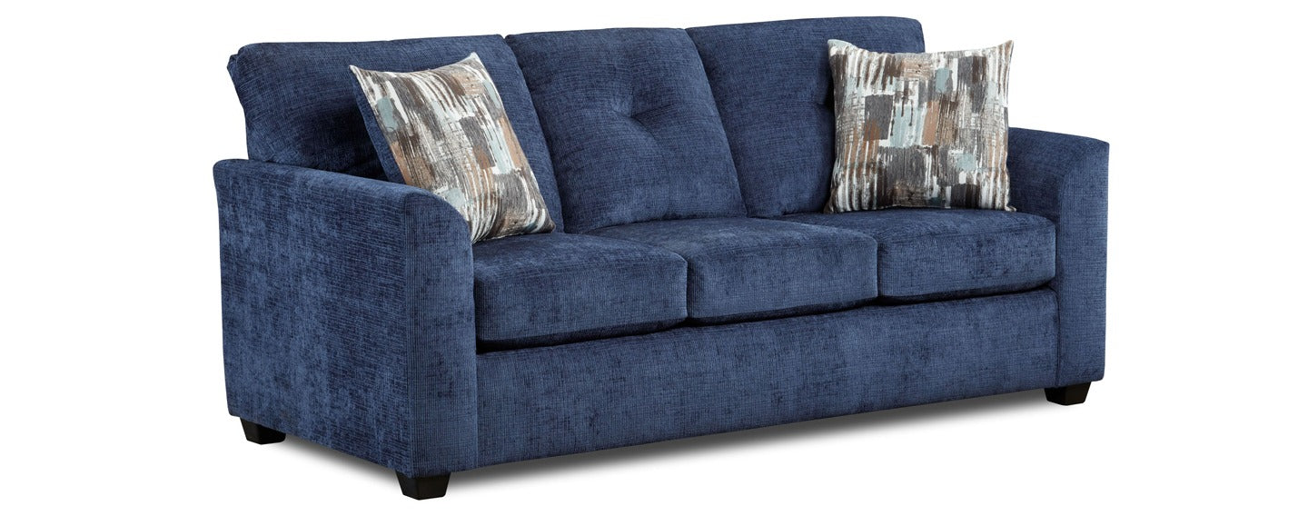 Galen Navy Loveseat