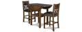 Gia Brown Drop Leaf Pub Dining