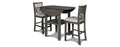 Gia Grey Drop Leaf Dining