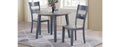 Grey Graphite Drop Leaf Dining