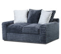 Jenna Charcoal Loveseat