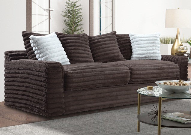 Jenna Chocolate Sofa