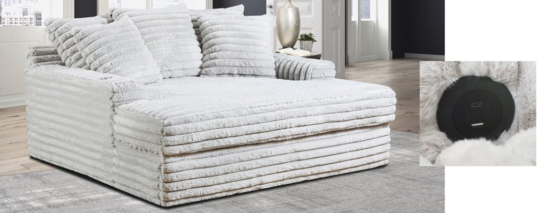 Jenna Fog Chaise