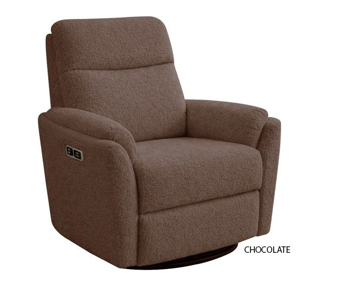 Viking Chocolate Swivel Recliner