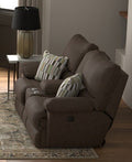 Lenny Chocolate Loveseat