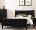 Louis Philippe Ebony Bed