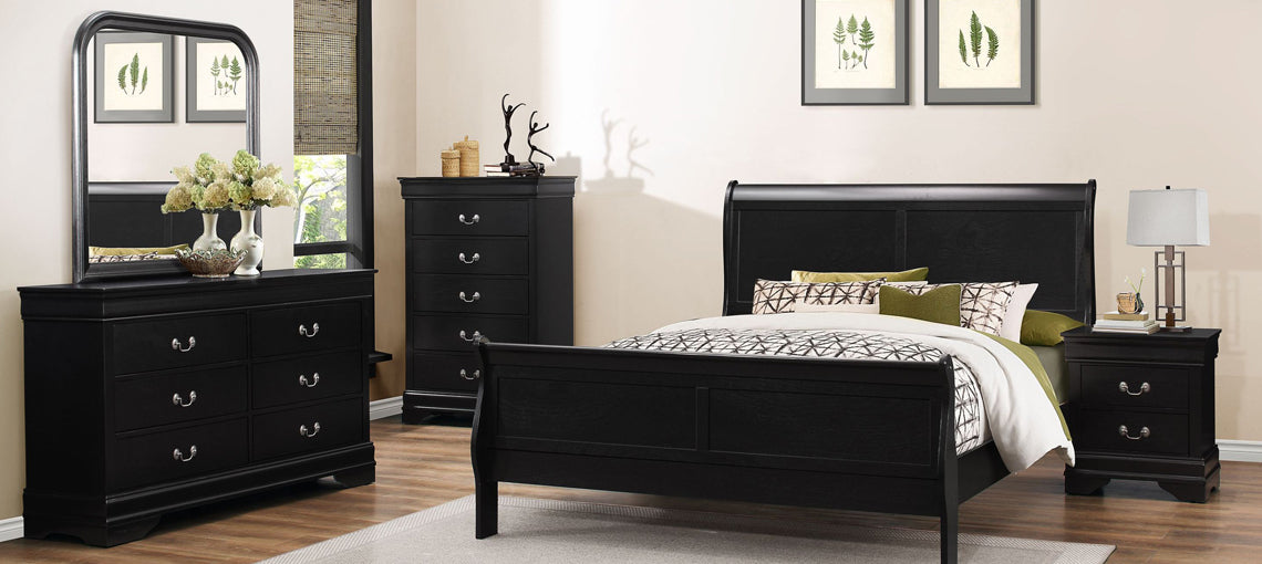 Louis Philippe Ebony Matching Pieces