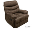 Lucas Chocolate Recliner