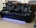 Omega Black Sofa