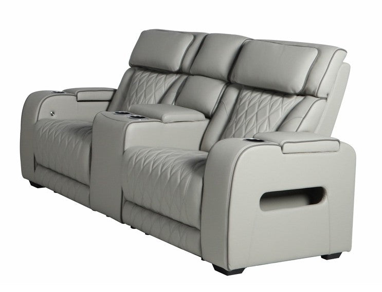 Opulence Taupe Loveseat