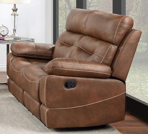 Palomino Brown Loveseat