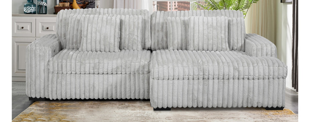 Presley Fog Sectional