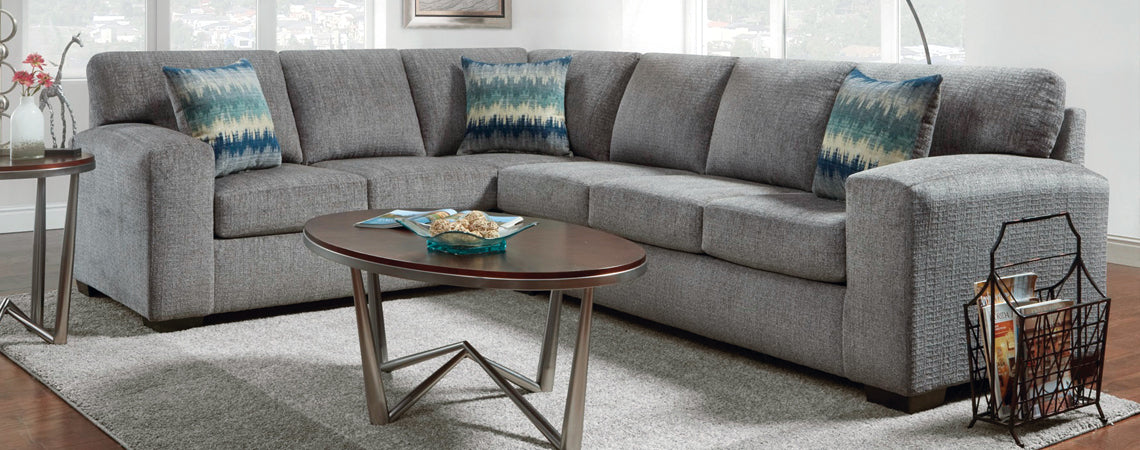 Silverton Pewter Sectional
