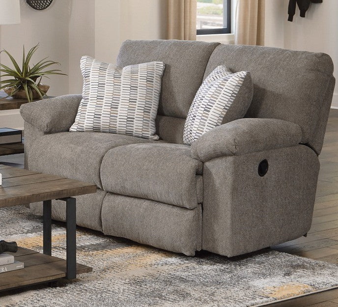 Tyler Pewter Loveseat