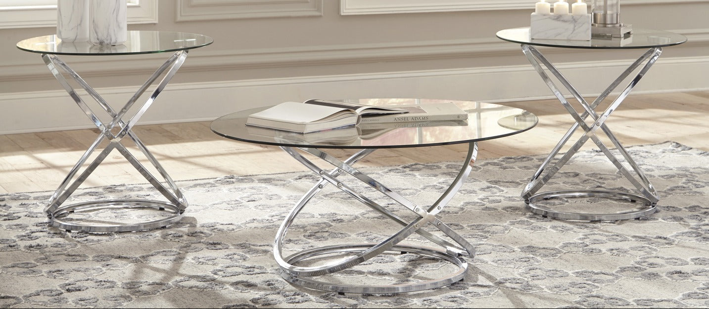 Uptown Silver 3 Piece Set