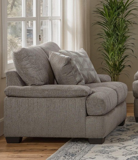 Vader Cement Loveseat