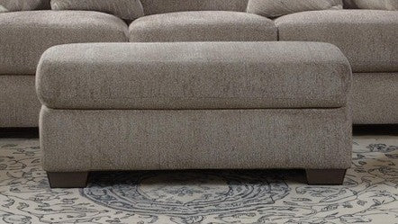 Vader Cement Ottoman