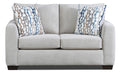 Finley Parchment Loveseat