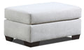 Finley Parchment Ottoman
